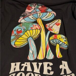 Colorful Mushroom Graphic Tee